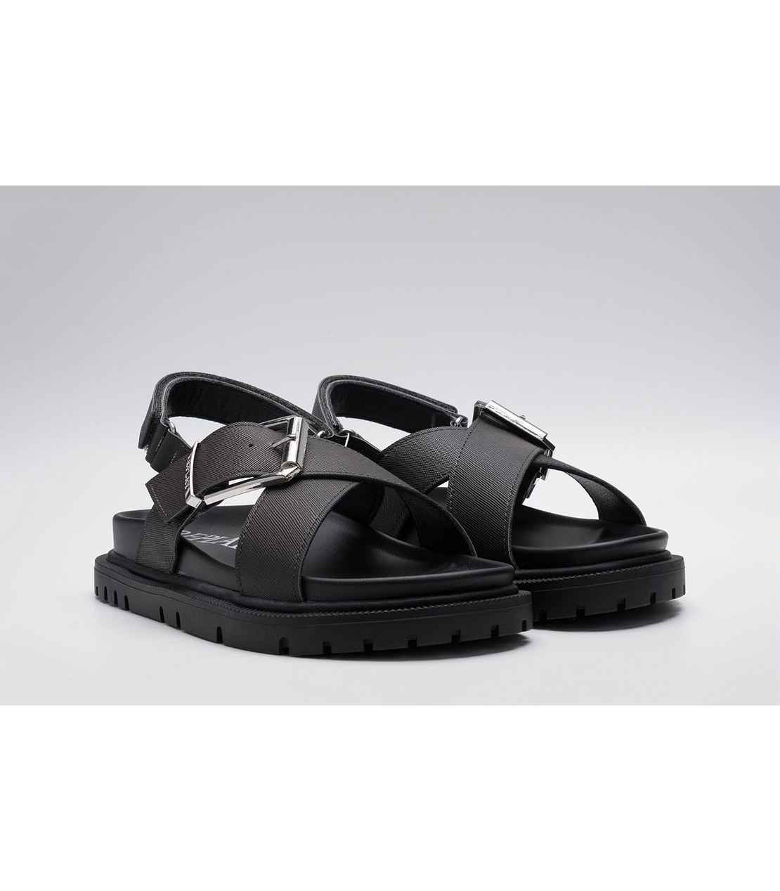 クロスバンドフラットソールサンダル 詳細画像 ブラックボード 3